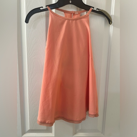 Lululemon Free Spirit Tank Size 8 LTCR Built In Bra Tie Up Swift Ultra Lite - Picture 1 of 12